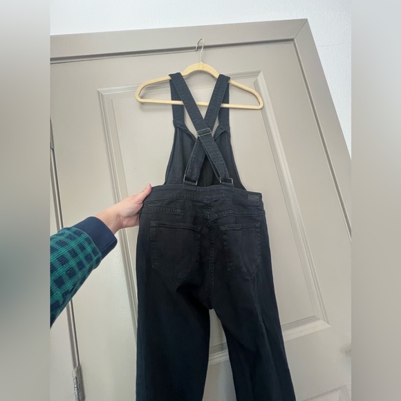 Paige Tavie Overalls Black Denim - Picture 6 of 14